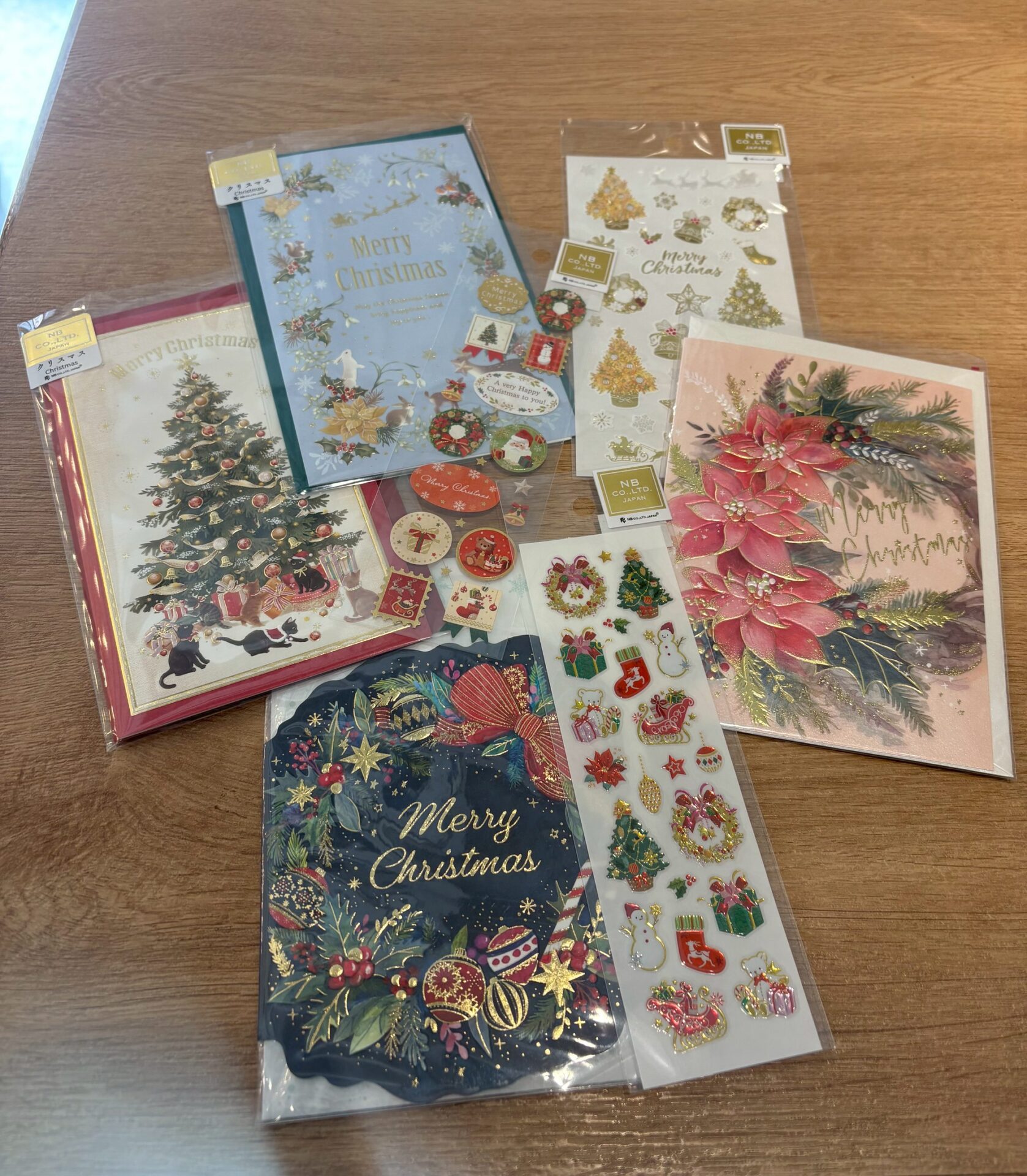 🎅クリスマスカード・シールのご紹介🎄