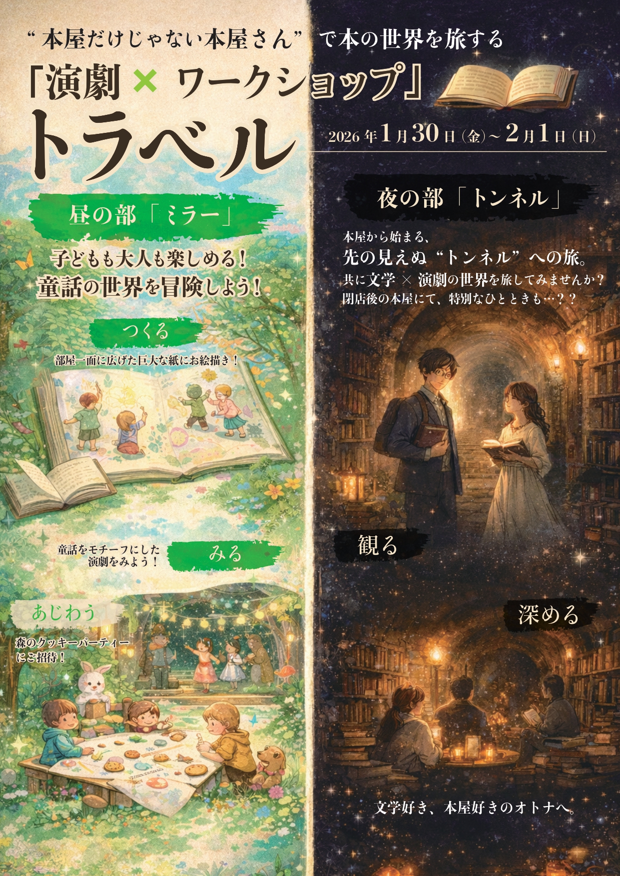 『演劇×ワークショップ』トラベル